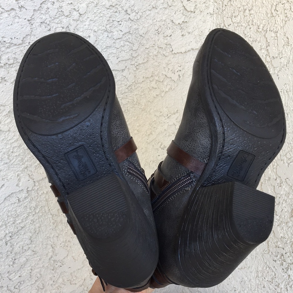 Eurosoft Faux Leather Gray Boots 9 - Picture 6 of 16